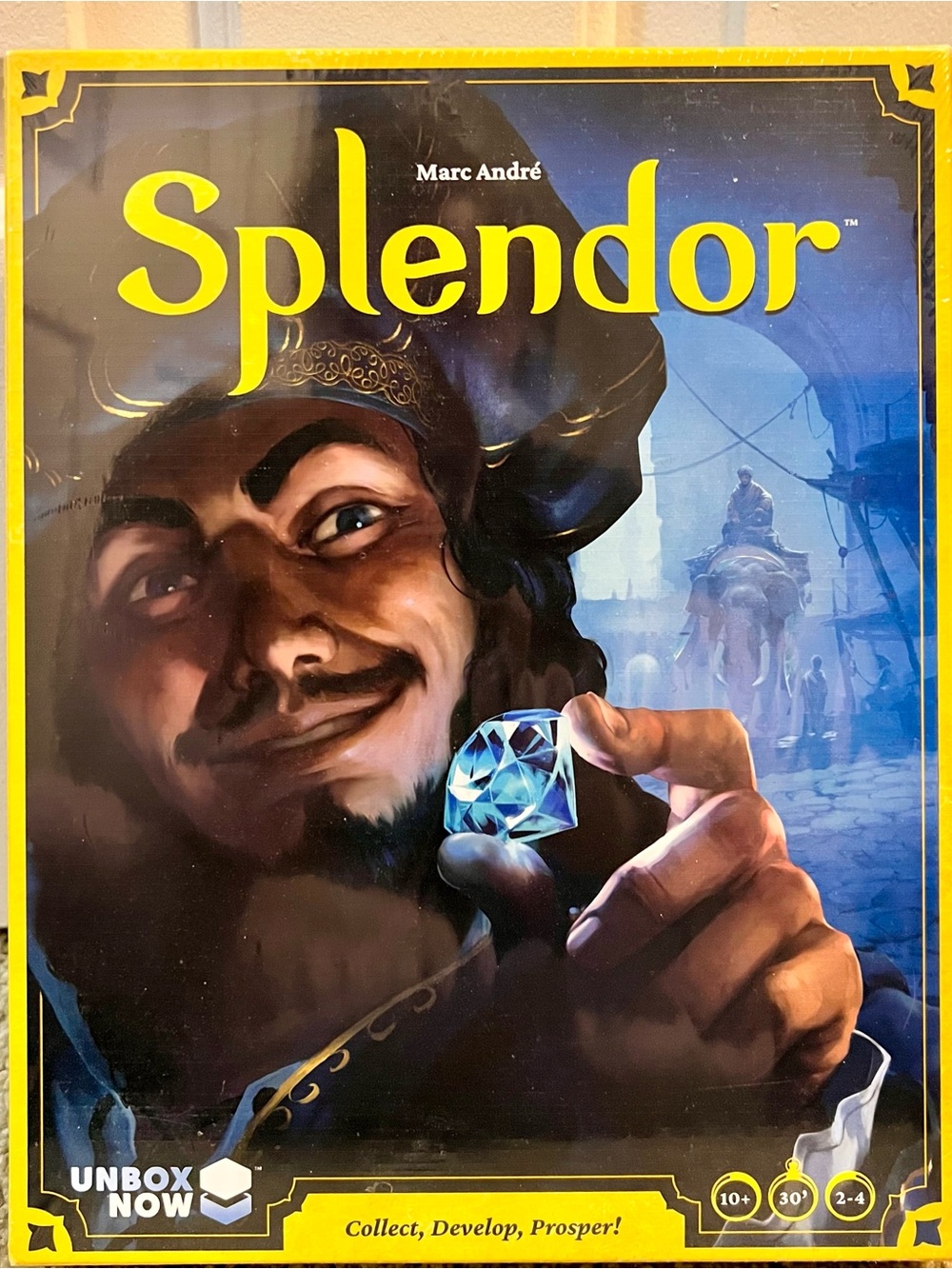 Splendor Board Game by Space Cowboys - Complete Modern Classic Strategy Game